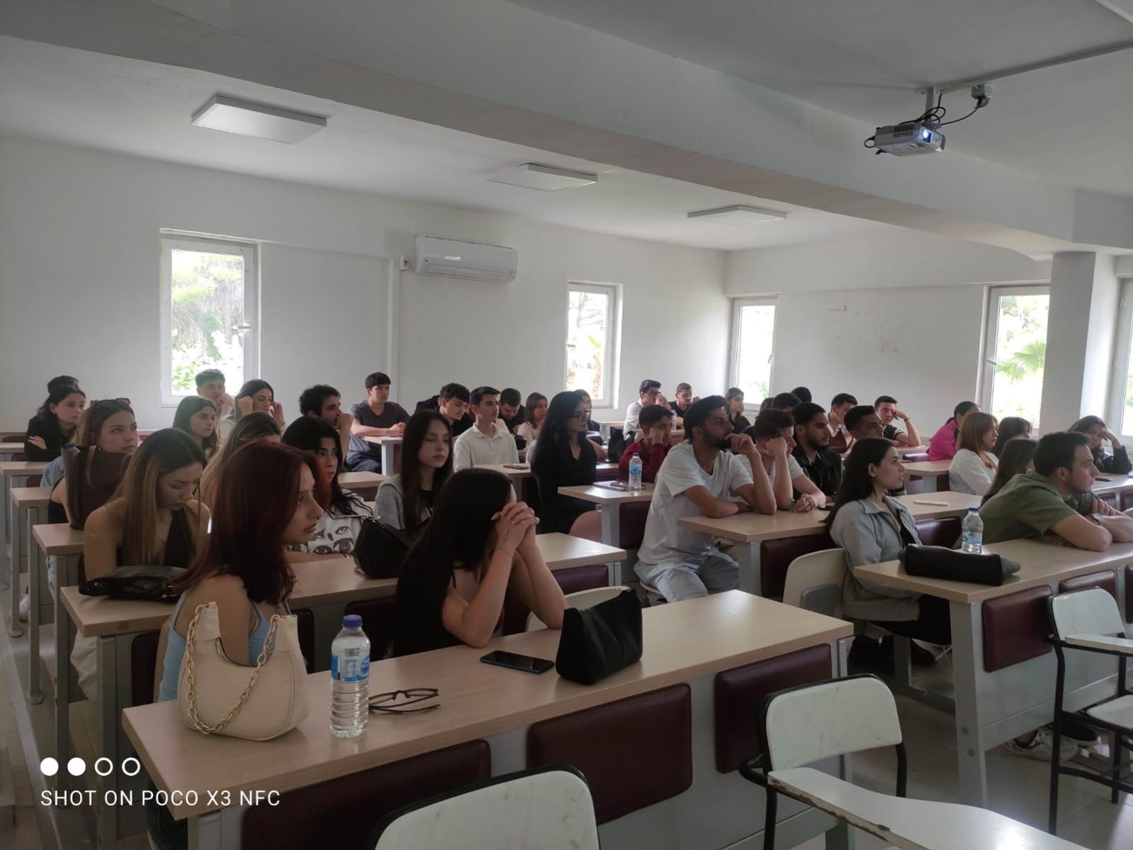 An informative seminar on the Vertical Transfer Exam (DGS) was held at Dalaman Vocational School in order to prepare associate degree students for undergraduate programs. The seminar was held on Tuesday, April 22, 2025 by Guidance Counselor Hale Cetin. In the seminar, many topics such as the scope of the exam, application process, scoring system, preference period and study methods were discussed. During the seminar, students had the opportunity to ask questions and gained motivation for the exam process.